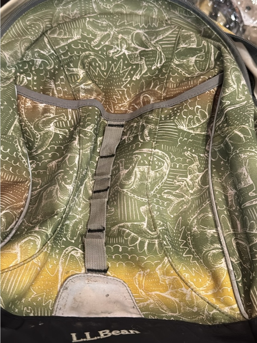 L.L. Bean Dinosaur Backpack